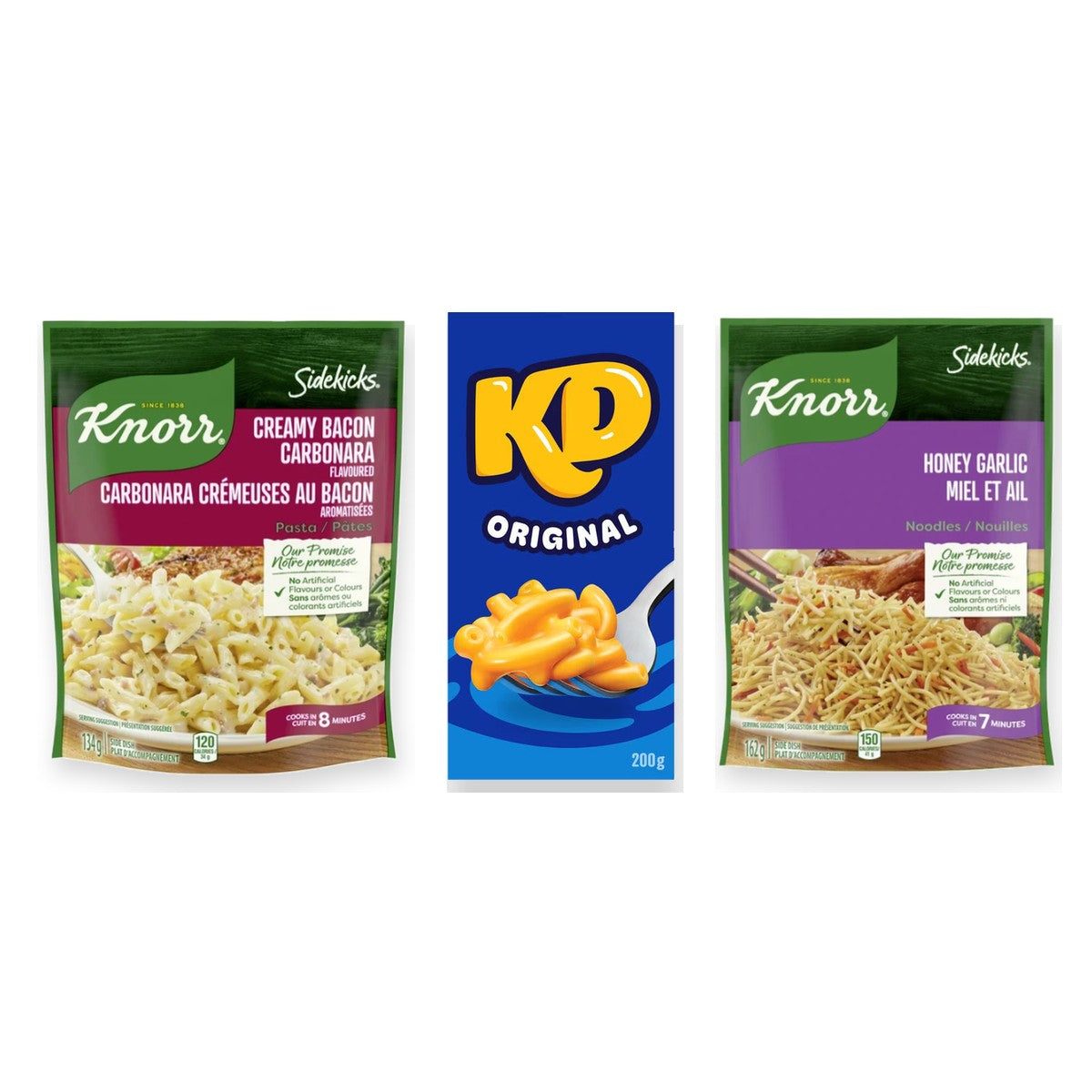 Canadian Pasta, Kraft Dinner & Side Dishes