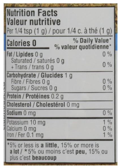 Club House Seasoning Blends Salt Free Garlic & Herb 142g