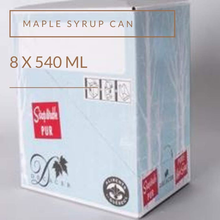 Pure Decacer Maple Syrup from CANADA 8 CANS 18.3oz {1-5 DAY SHIPPING}