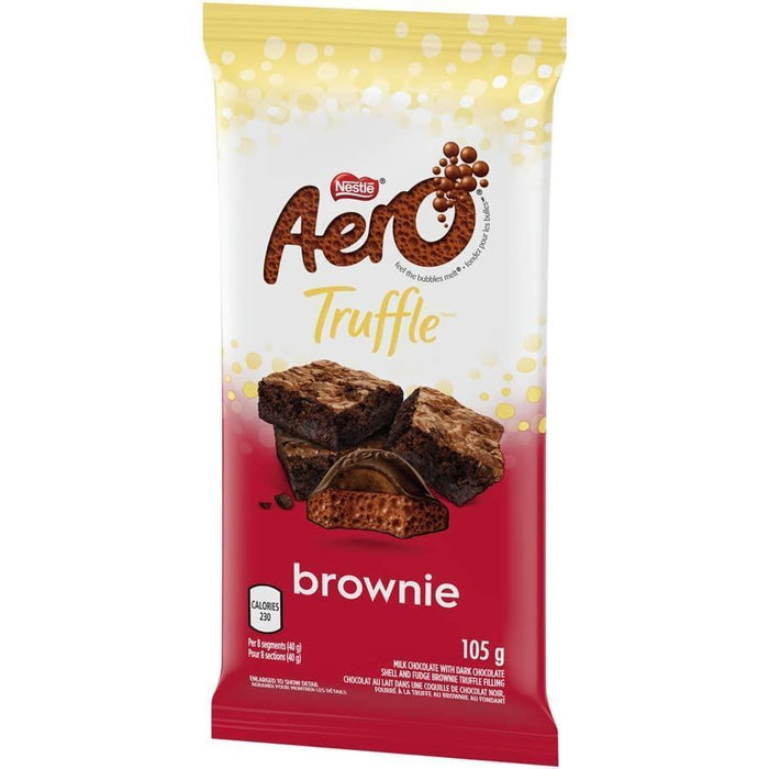 Aero Truffle Brownie Bar, 105g/3.7oz Each 2 Large Bars