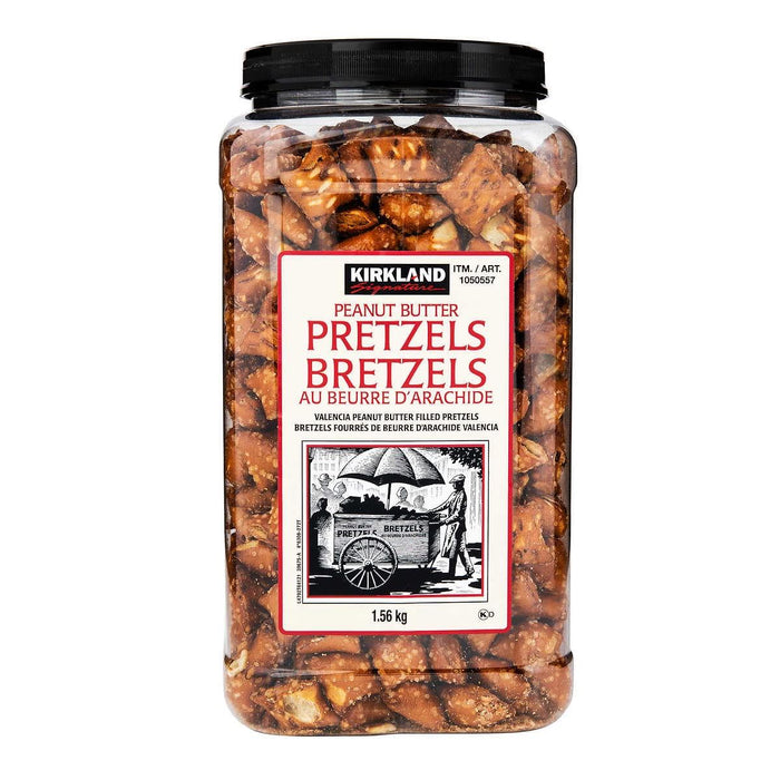 Kirkland Signature Peanut Butter Pretzels, 55 oz