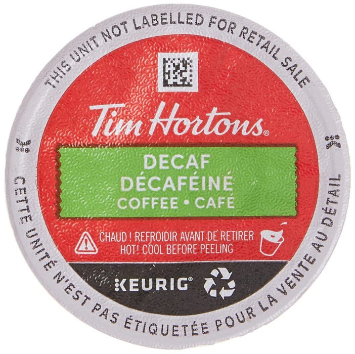 Tim Hortons Single-Serve Decaf K-Cups 840g/29.6oz (80 K-CUPS)