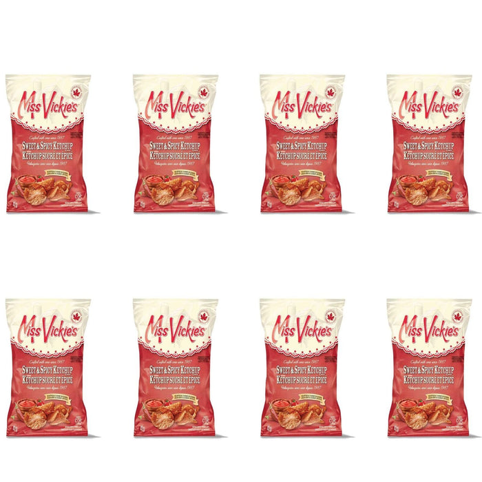 Miss Vickie's Sweet & Spicy Ketchup Potato Chips 1.4oz/40g 8 BAGS