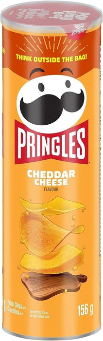 Pringles Cheddar Cheese Potato Chips 156g Each 6 Cans