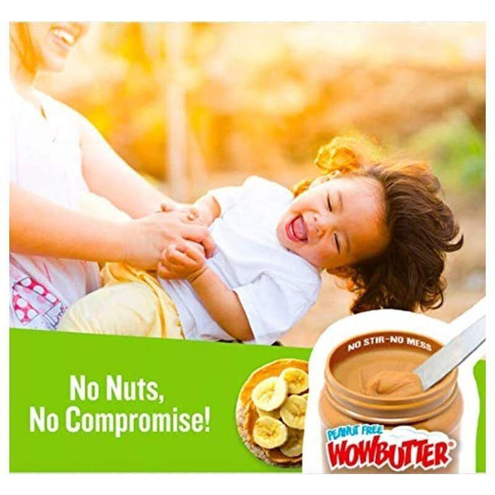 WOWBUTTER Natural Peanut Free Creamy 1.1lb 4 JARS