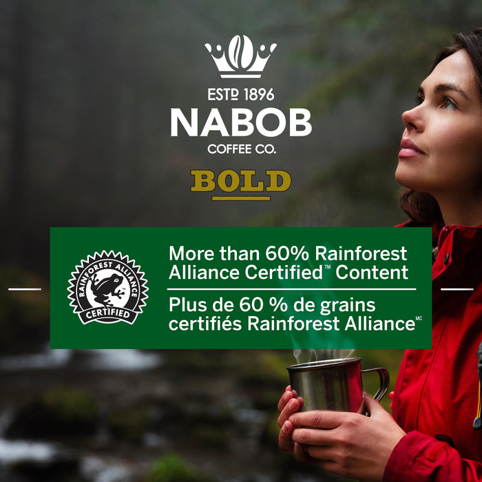 Nabob Full City Dark Coffee, 4 Boxes of 30 K-Cup Pods (120 Total)