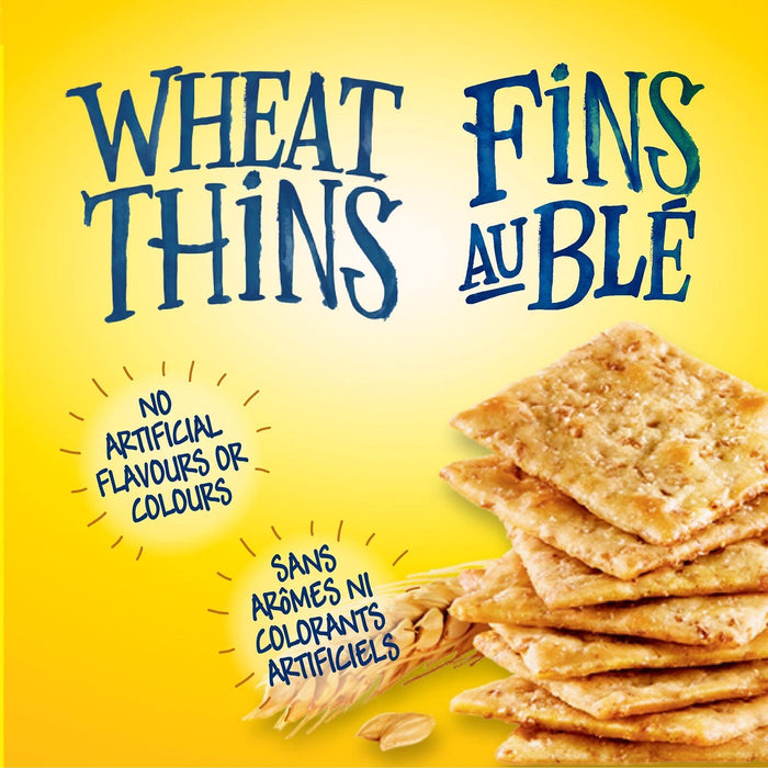 Chirstie Wheat Thins Crackers, Original, 200g/7.1oz., {Canadian Product}