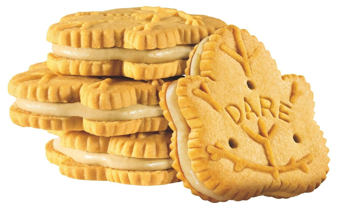 Dare Maple Creme Canadian Cookies with Real Maple Syrup, Peanut Free 10.6oz 12ct