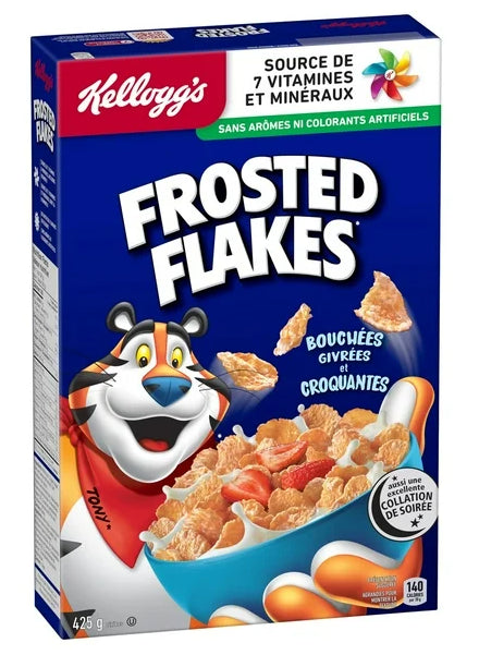 Kellogg's Canadian Frosted Flakes Cereal, 425g
