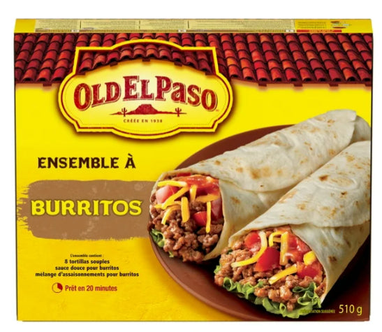 Old El Paso Burrito Dinner Kit, 510g