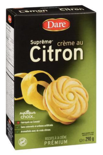 Dare Ultimate Peanut-Free Cookies Lemon Creme 290g