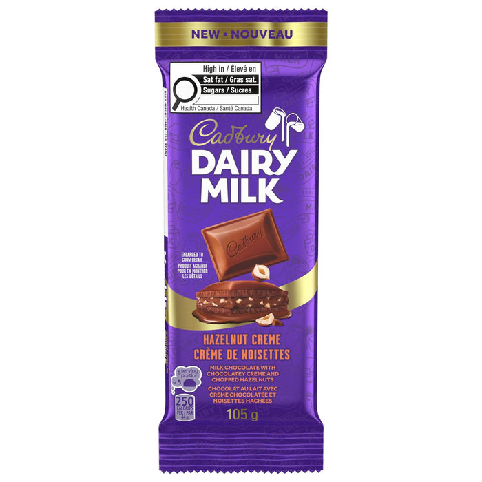 Cadbury Dairy Milk Hazelnut Creme, 105g