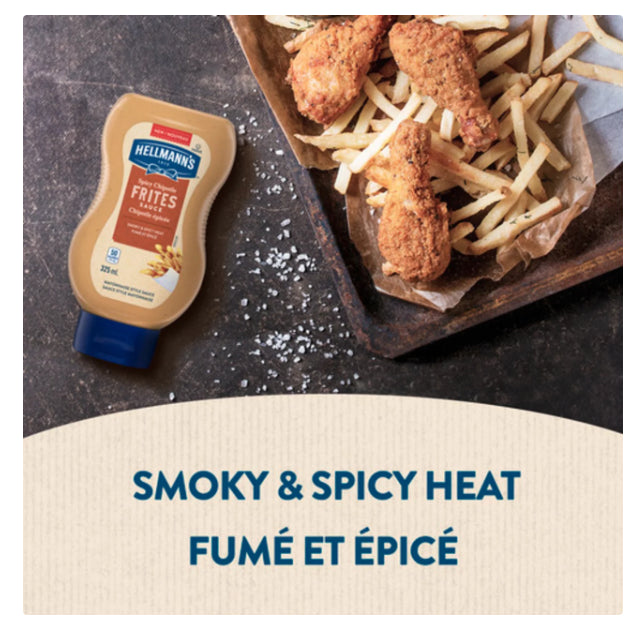 Hellmann's Frites Sauce Spicy Chipotle For Fries 325 ml