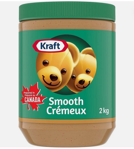 Kraft Smooth Peanut Butter, 2kg