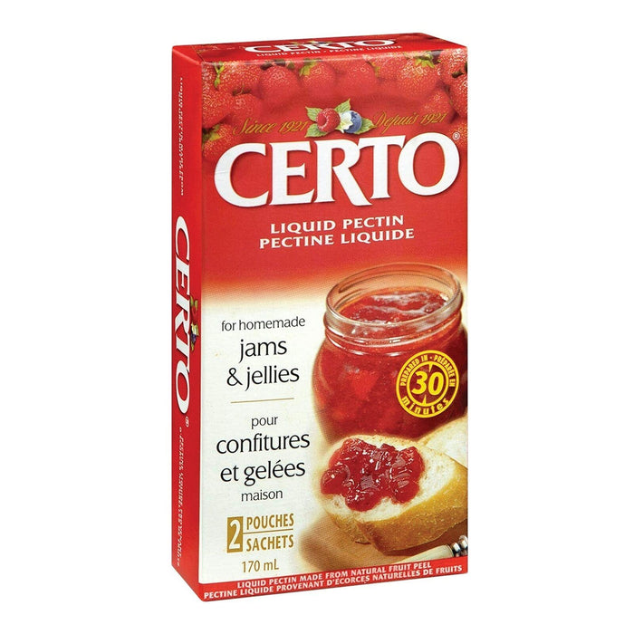 CERTO Pectin Liquid, 171ml, 3 BOXES - CanadaGrocery