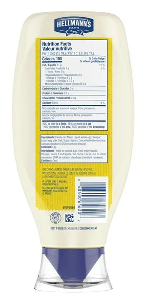 Hellmann's Real Mayonnaise, 750 mL