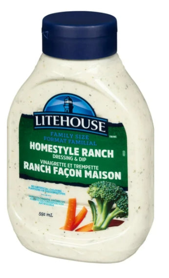 Litehouse Homestyle Ranch Dressing & Dip, 592mL