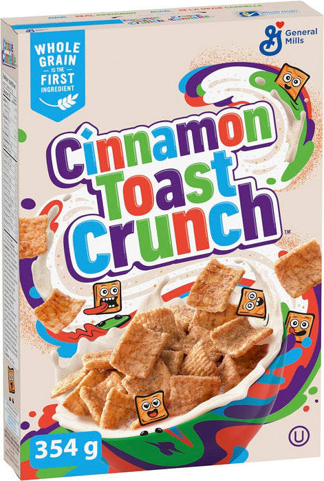 General Mills Cinnamon Toast Crunch Cereal 354g/12.5oz