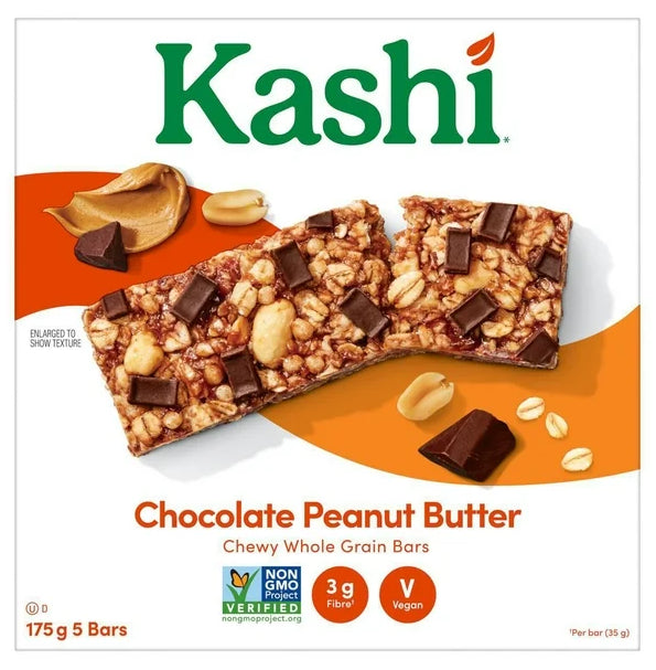 Kashi Whole Grain Bar, Chocolate Peanut Butter, 175g