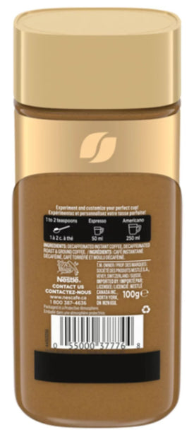 Nescafe Gold Espresso Premium Instant Coffee Rich Crema 100g