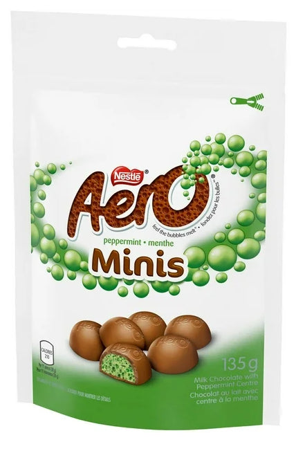 Nestle Aero Peppermint Milk Chocolate Minis, 135g