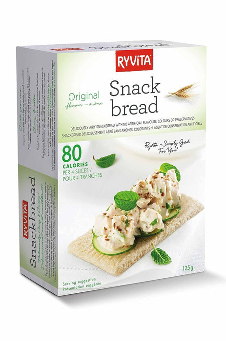 RYVITA Regular Snackbread, 125 GR