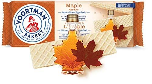 Voortman Maple Wafers, 300g/10.6oz Each 2 Packages