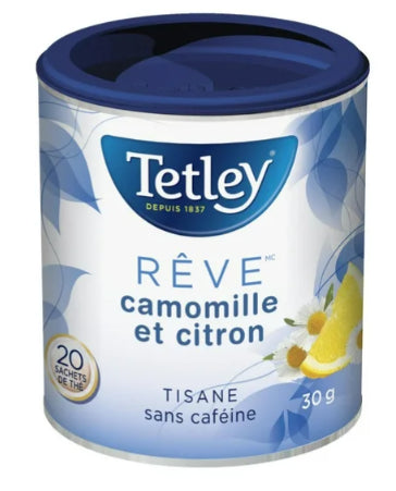 Tetley Dream Camomile Lemon Tea, 0.09 lb, 30g