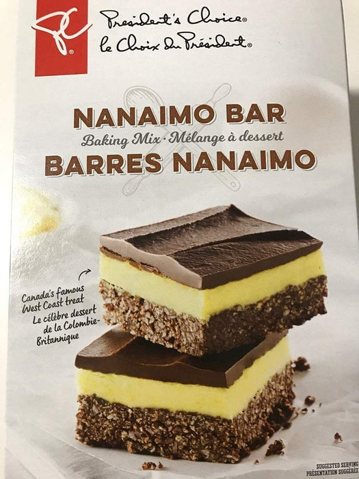 President's Choice Nanaimo Bar Baking Mix 740g 3 BOXES {Canadian Product} - CanadaGrocery