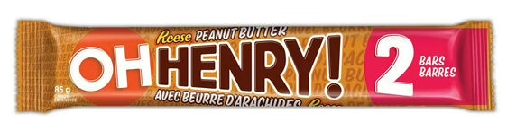 Oh Henry! With Reese Chocolate King Size Candy Bar, 85g