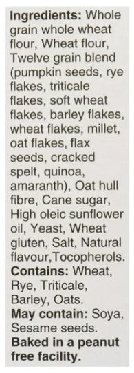 Boulangerie Grissol Melba Toast Whole Grain, 10pc 350g