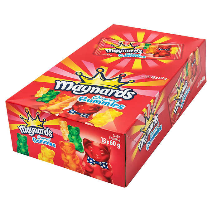 Maynard's Original Gummies 60g Each 18 Bags