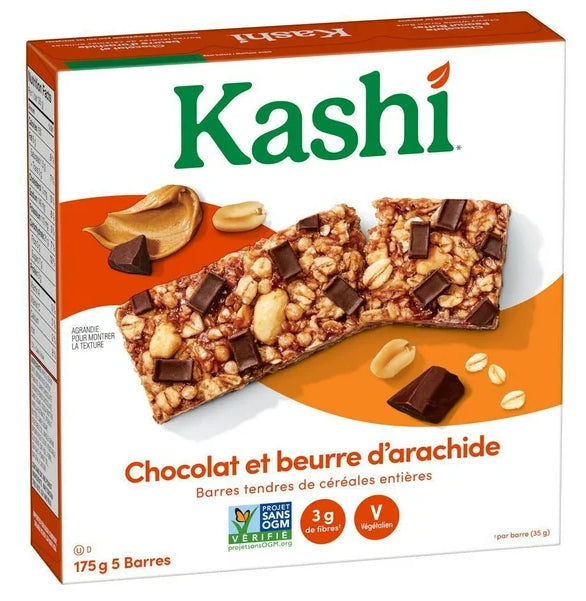 Kashi Whole Grain Bar, Chocolate Peanut Butter, 175g