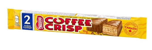 Nestle Coffee Crisp Share Size 2 Piece Wafer Bar, 75g