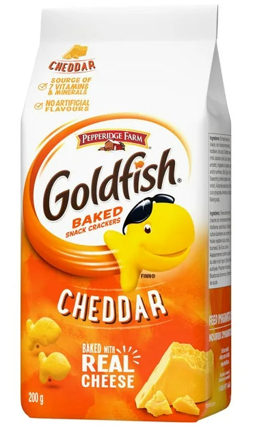 Goldfish Real Cheddar Crackers, 200g