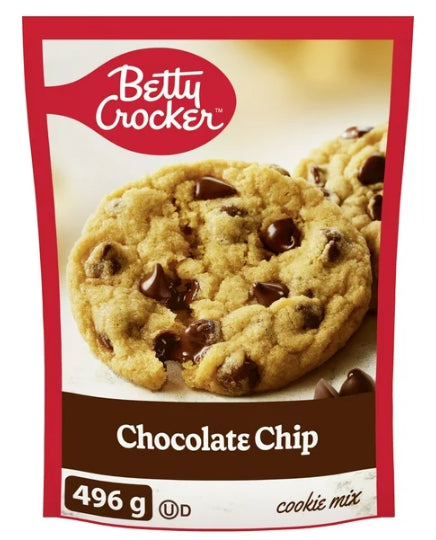 Betty Crocker Cookie Mix, Chocolate Chip, 22 Servings, 496g