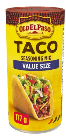 Old El Paso Taco Seasoning Mix Original Value Size, 177g