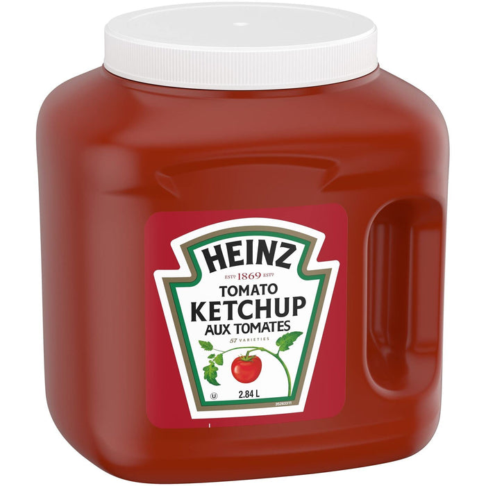 Heinz Big Red Tomato Ketchup Jug, 2.84L/96 fl oz. Imported from Canada