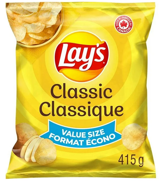 Lay's Classic Potato Chips, 415g