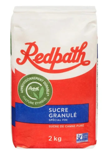 Redpath Special Fine Granulated Sugar, 2kg