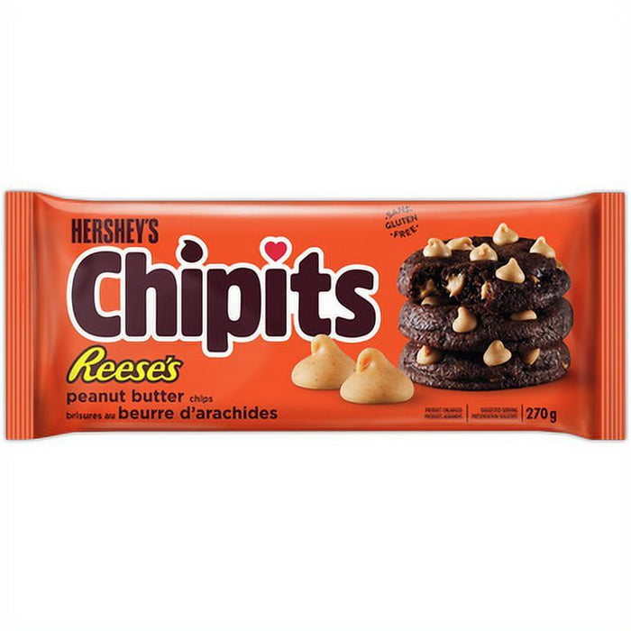 Hershey's Chipits Reese's Peanut Butter Flavored Baking Chips, 270g/9.45oz