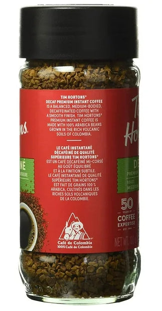 Tim Hortons Decaf Premium Instant Coffee, 100g