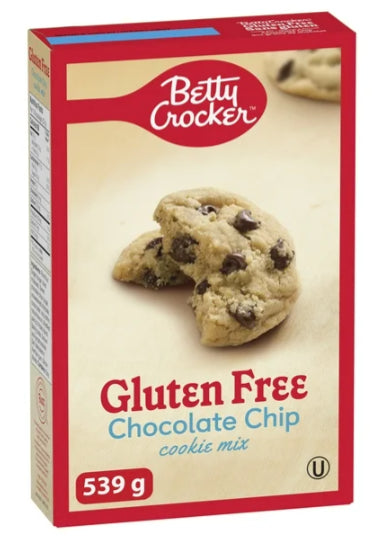 Betty Crocker Gluten Free Cookie Mix, Chocolate Chip, 539g