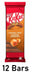 Kit Kat Chocolate Caramel Crisp Wafer Bar 120g 12 Bars - CanadaGrocery