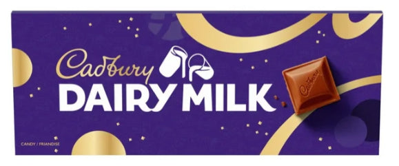 Cadbury Dairy Milk Chocolate Bar, Novelty Size, Holiday Gifts, Holiday Chocolate, 850g