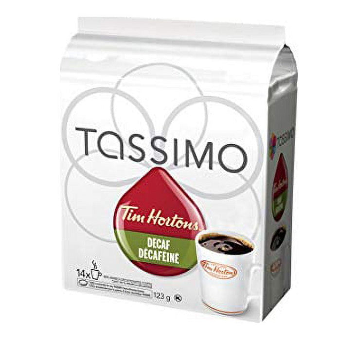 Tassimo Tim Horton's Decaf Coffee, 14 T-Discs