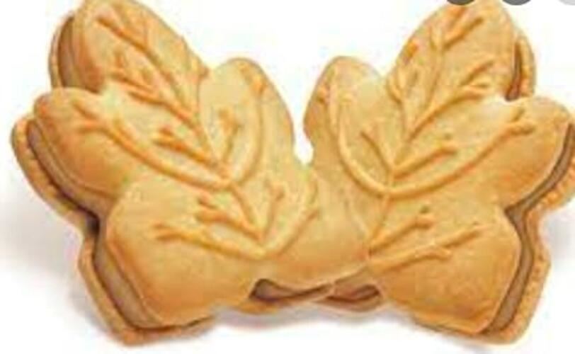 Leclerc Celebration Maple Leaf Creme Cookies 12.3oz 2 BOXES