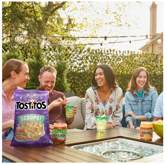 Tostitos Tortilla Chips Multigrain Scoops! 205g