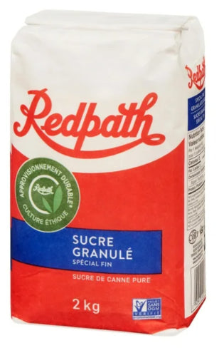 Redpath Special Fine Granulated Sugar, 2kg