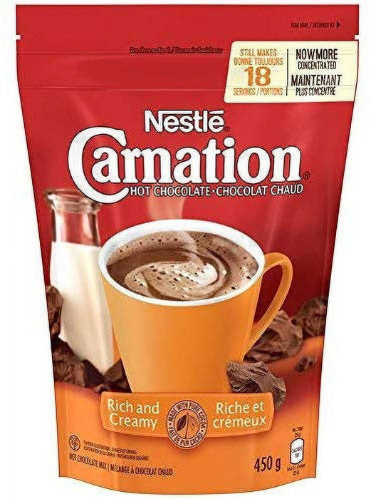 Nestle Carnation Rich and Creamy Hot Chocolate Mix, 450g/15.9oz